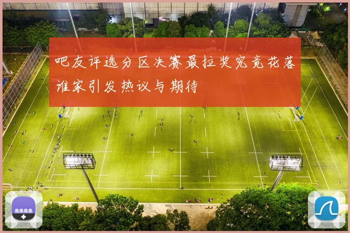 吧友评选分区决赛最拉奖究竟花落谁家引发热议与期待