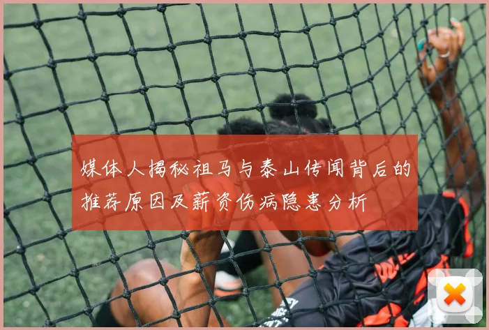 媒体人揭秘祖马与泰山传闻背后的推荐原因及薪资伤病隐患分析