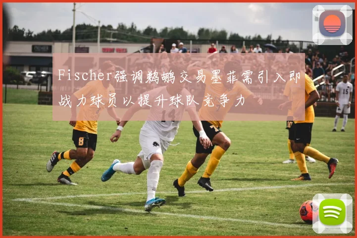 Fischer强调鹈鹕交易墨菲需引入即战力球员以提升球队竞争力